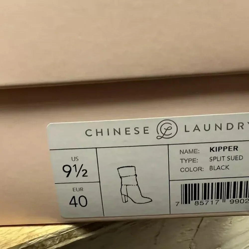 Chinese Laundry Womens Kipper Bootie Black Size 9.5 M